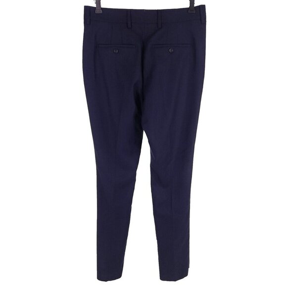 Burberry London Wool Pants Size 50 US M Mens Navy Trousers - Picture 4 of 14